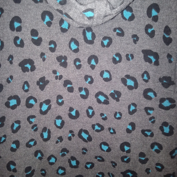 Vintage juicy sweater tracksuit Hoodie Grey/Blue Small EUC - Picture 10 of 11